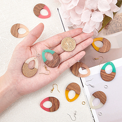 DIY baumeln Ohrring machen Kits&nbsp;DIY-OC0002-53