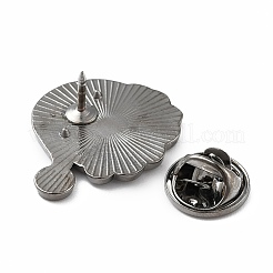 Broche en émail de noël père noël&nbsp;JEWB-I018-01B