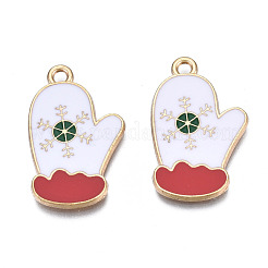 Pendentifs en émail d'alliage de placage de rack de noël&nbsp;PALLOY-N164-017