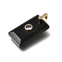 Natürlichen Obsidian Anhänger&nbsp;GG-CBA7610-05G-03