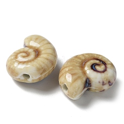Perles en porcelaine manuelles&nbsp;PORC-L080-F20