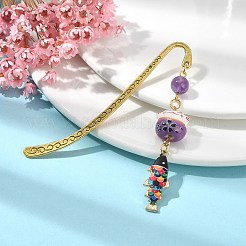 Закладка манэки-нэко в японском стиле&nbsp;AJEW-JK00260