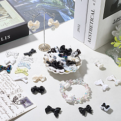 108шт 18 стиля непрозрачные и прозрачные акриловые бусины&nbsp;MACR-SC0001-86