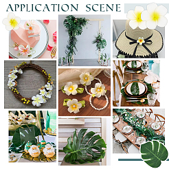 60шт 3 стиля искусственный цветок eva&nbsp;AJEW-OC0014-25