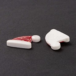 Weihnachtliche Cabochons aus undurchsichtigem Harz&nbsp;LS-CRES-P022-08