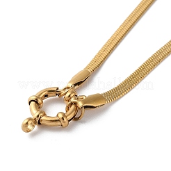 Colliers pendentifs en acier inoxydable chirurgical 316&nbsp;LS-NJEW-D059-01A-G