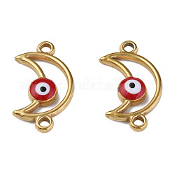 304 Edelstahl Emaille Verbindungsstück Charms&nbsp;STAS-N087-61-01G