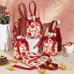 Pochettes de rangement en toile&nbsp;ABAG-WH0032-78A