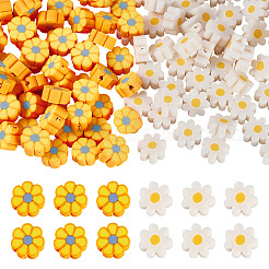 200шт 2 стиля ручной работы бусины из полимерной глины&nbsp;CLAY-TA0001-82