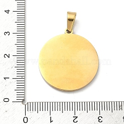 Подвески из нержавеющей стали 304 с эмалью&nbsp;STAS-H255-01F-G