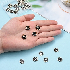 Подвески из сплава эмали с 12 созвездием&nbsp;ENAM-CJ0001-63