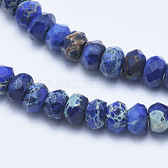 Fili di perle di diaspro imperiale naturale&nbsp;G-E444-53