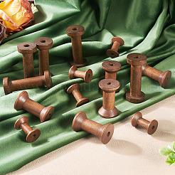 15 шт. 3-х видов деревянных швейных и вышивальных ниток&nbsp;SENE-TA0001-01