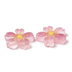 Светящиеся кабошонов смолы&nbsp;LS-RESI-G030-01B