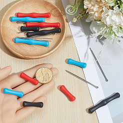 6 упаковка силиконовых накладок на пальцы для тетивы лука 3 цветов&nbsp;AJEW-CP0010-20