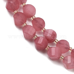 Chapelets de perles en jade naturelle teinte&nbsp;G-U023-A20-01G