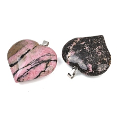 Colgantes naturales rhodonite&nbsp;GG-K002-04N