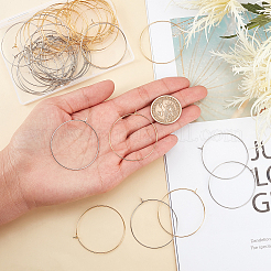 60 шт. 2 цвета 316 хирургическая нержавеющая сталь бокалы кольца подвески&nbsp;STAS-DC0001-45