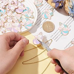 20шт 4 стиля подвески из сплава с эмалью&nbsp;ENAM-CJ0004-98