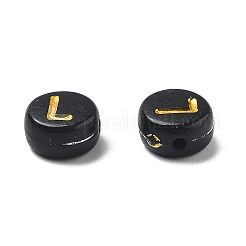 Покрытие непрозрачных акриловых бусин&nbsp;OACR-R005-03L