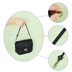 6 шт. 3-х цветные ручки для сумки из коровьей кожи с цветочным узором&nbsp;FIND-HY0002-31