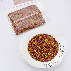 8/0 двухцветный непрозрачный стеклянный бисер&nbsp;SEED-T006-01B-A06