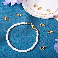 8 шт. латунные застежки-лобстеры&nbsp;KK-TA0002-68