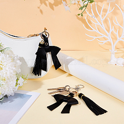 2 pendentif décoratif en cuir PU&nbsp;HJEW-OC00345