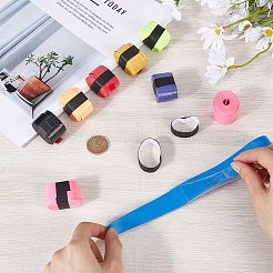 9 Stück 9 Farben Anti-Rutsch-Overgrip aus PU-Leder für Tennisschläger&nbsp;DIY-CN0002-76