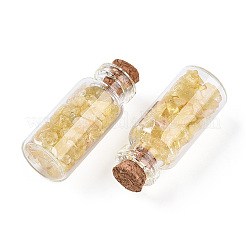 Стеклянные украшения для бутылок желаний&nbsp;AJEW-T013-02A