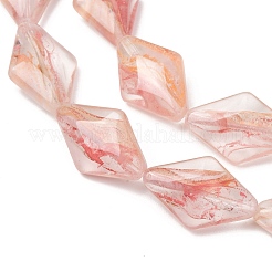 Transparente handgemachte Bunte Malerei Perlen&nbsp;LA-CBAF0C8-02E