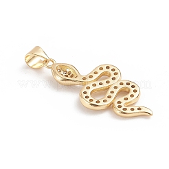 Латунные микро проложить кубического циркония подвески&nbsp;ZIRC-G165-09G