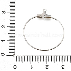 Стойки обшивки латунь кольцо серьги обруча&nbsp;KK-L125-01P