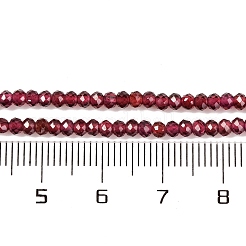 Natürlicher Granat Perlen Stränge&nbsp;X-G-F770-D02-02