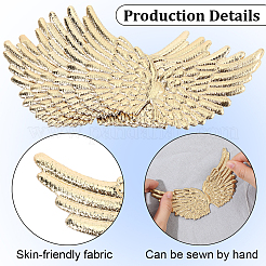 20 шт. тканевые крылья ангела&nbsp;AJEW-GF0012-62A