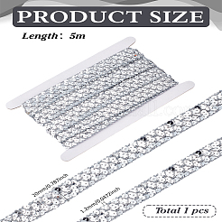 5м пластиковых бусинок-пайеток&nbsp;OCOR-LP0001-22B