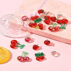 20шт прозрачные акриловые подвески&nbsp;OACR-FS0002-11