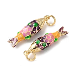 Латунь эмаль подвески&nbsp;KK-C143-44C-G01