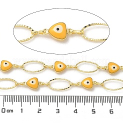 Латунные эмалевые звенья цепи CHC-P012-09G-02