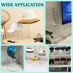 3 комплект акриловых полок для хранения шляп в 3 стилях&nbsp;ODIS-PH0001-84