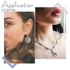 Подвески из сплава эмали 40шт 10 стиля&nbsp;ENAM-NB0002-04