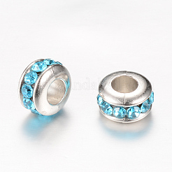 Strass perline europei&nbsp;X-RB-R046-10mm-M1