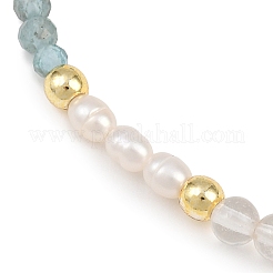 Braccialetti di perline di apatite naturale&nbsp;BJEW-JB13713