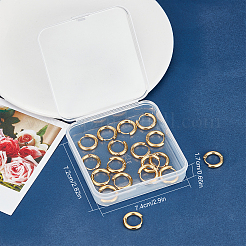 12 пара сережек-колец Huggie Hoop из нержавеющей стали 304&nbsp;EJEW-SC0001-24