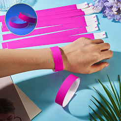 Bracelets jetables en papier lumineux&nbsp;BJEW-TAC0075-001C