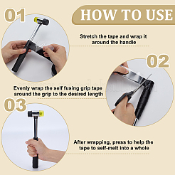 Силиконовая самоклеящаяся лента&nbsp;AJEW-WH0696-193