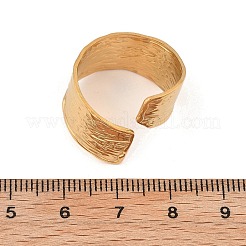 Кольцо-манжета из нержавеющей стали 304 для женщин&nbsp;RJEW-M049-01G-03