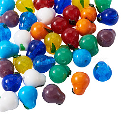 36pcs 9 colores cuentas de murano hecho a mano&nbsp;LAMP-TA0002-18