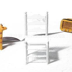 Ornements miniatures de chaise en bois&nbsp;PW-WG6D59B-01