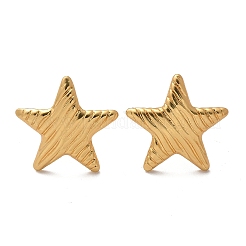 Серьги-гвоздики из нержавеющей стали 304&nbsp;LS-EJEW-L296-005G